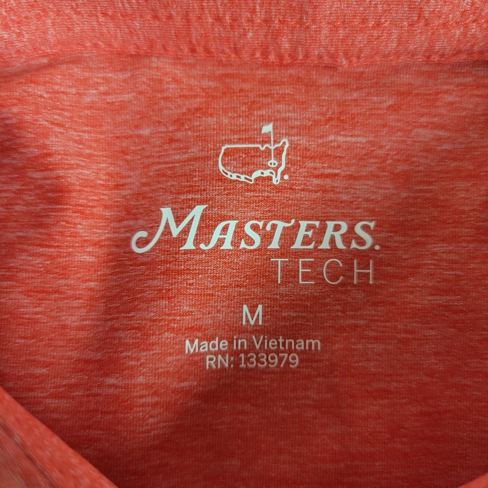Masters Tech Mens Medium Solid Red Performance St… - image 4